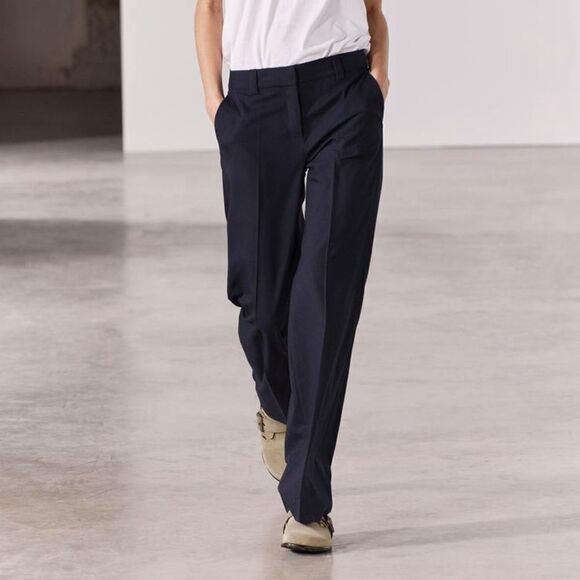 ZARA FAUX FUR LINED SUEDE CLOGS
BEIGE - Picture 9 of 14